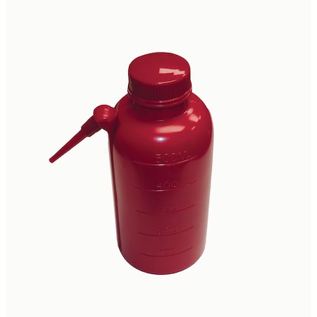 United Scientific Bottles, Unitary, Red, 500Ml, PK 36606-R